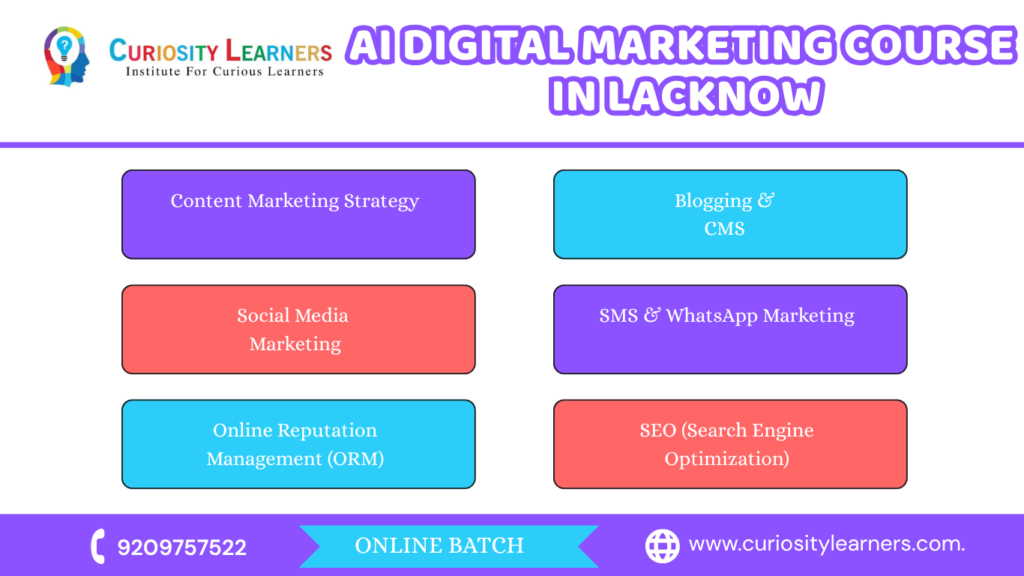 best digital marketing course with ai in Lucknow