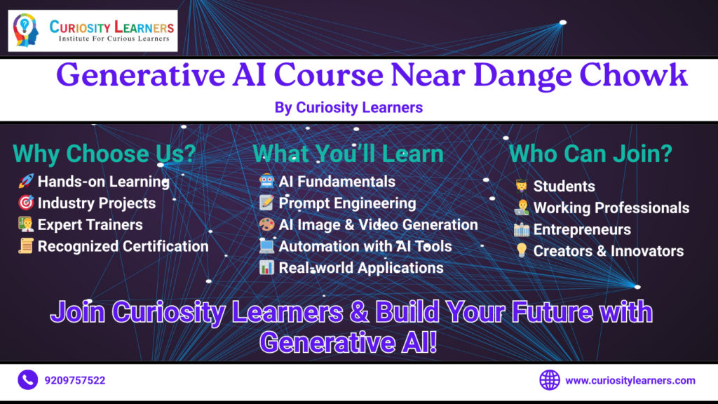Generative ai course near Dange chowk