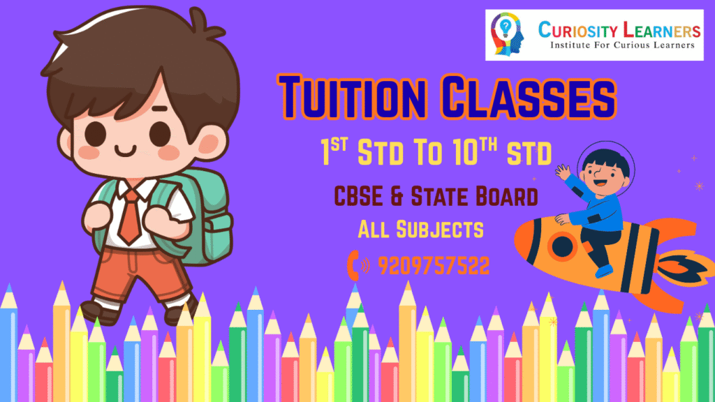 4th Std Tuition Classes in Akurdi- Curiosity Learners
