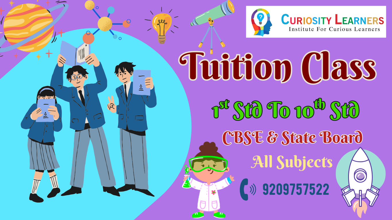 Best 9th Standard Tuition Class in Akurdi- Curiosity Learners