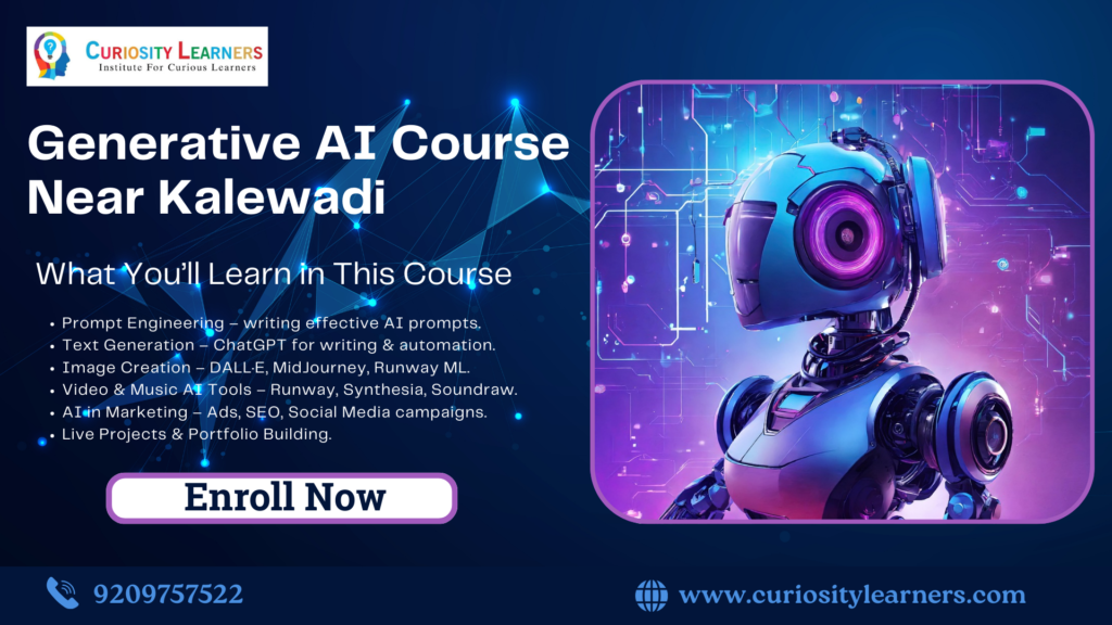 Best Generative ai course near kalewadi
